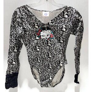 Betty Boop Bodysuit Junior's Size Large United Stars Of America VTG